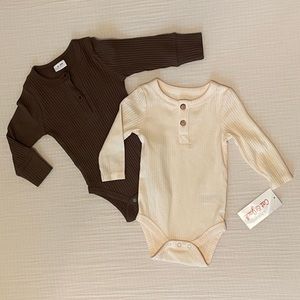 2 for $10 item!! ⭐️ Cat & Jack/Amazon-Neutral 0-3M Long Sleeves-Bundle